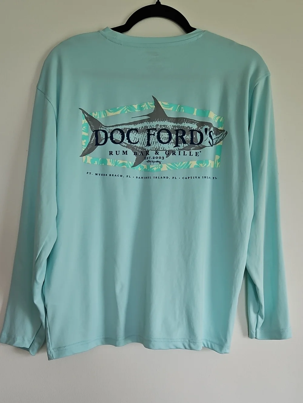 UltraClub Doc Ford's Rash Guard Size S - Picture 2 of 9